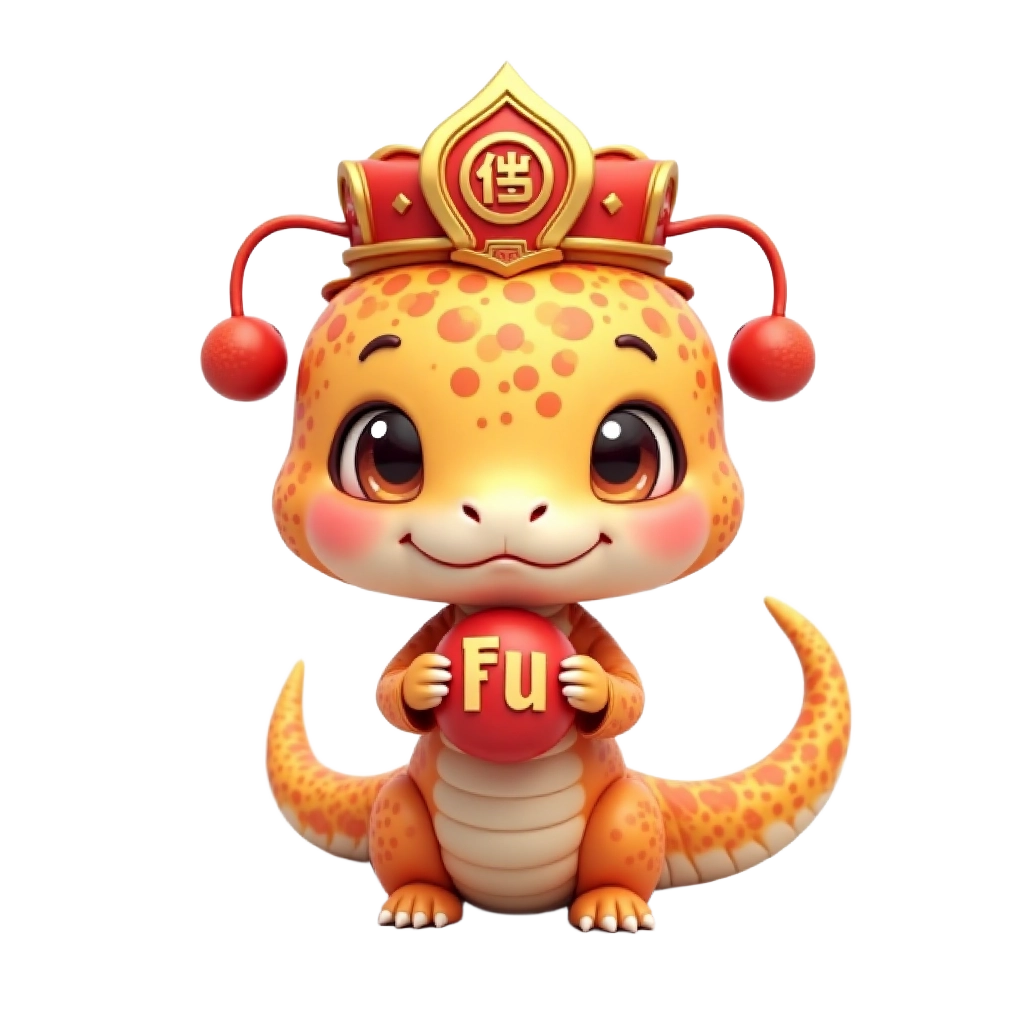 Lucky Gecko Mascot